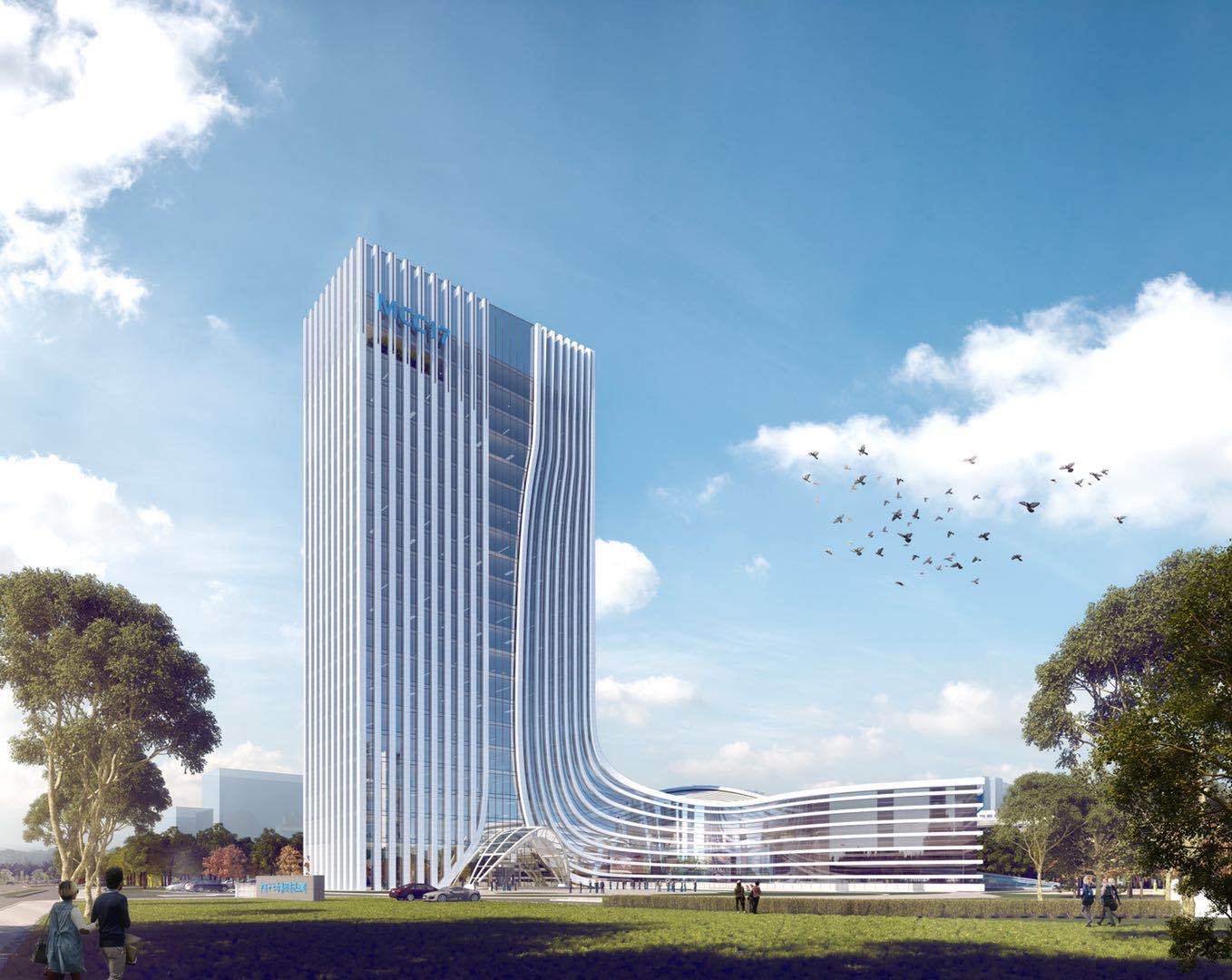 47层!新区排名前列高楼——东部湾总部大楼建设较新进展-杭州搜狐焦点